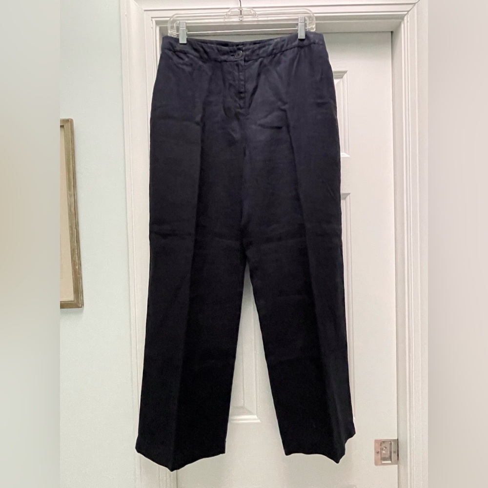 Eileen Fisher 100% Organic Linen Pants, PM